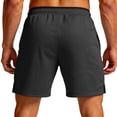 thumbnail image 4 of Men's Athletic Workout Shorts Comfort Lightweight Gym Running Shorts with Zip Pocket, 4 of 4