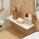 thumbnail image 4 of Bathroom Shelving Unit Cosmetic And Shampoo Organizer Toiletries Storage Rack Bathroom Shelving Unit, 4 of 6