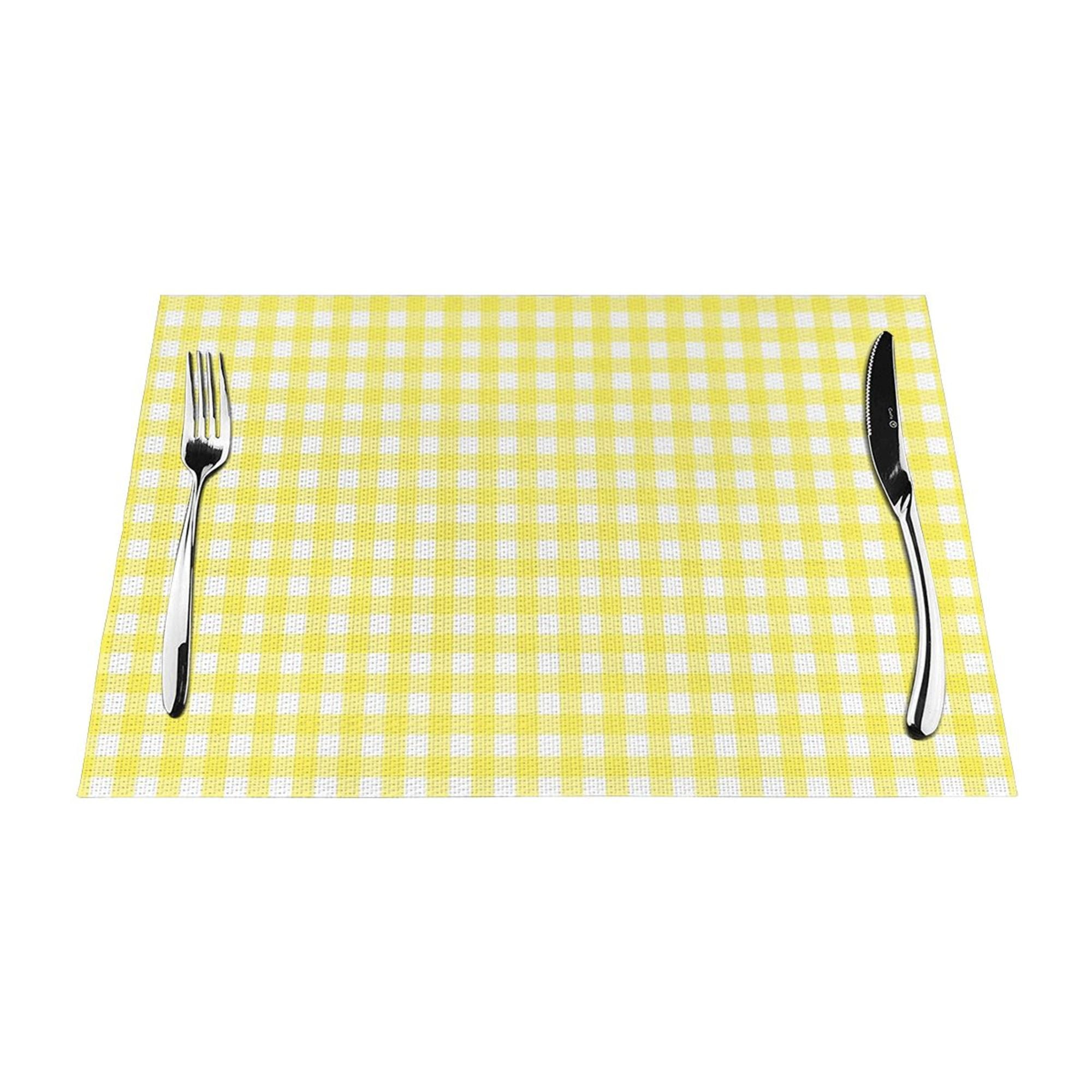 YFYANG Washable HeatResistant Placemats, 70 PVC/30 Polyester
