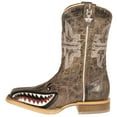 thumbnail image 3 of Tin Haul Boys Sharky Square Toe Cowboy   Mid Calf Boots, 3 of 5