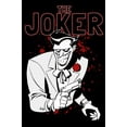 thumbnail image 2 of Batman The Joker Men's Black Short-Sleeve T-shirt-3XL, 2 of 3