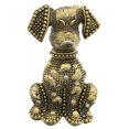 thumbnail image 1 of Dog Pet AB Finish Brooch-Pin w/Crystal Accents Gold-Tone Multi Colored #LQP1196, 1 of 2