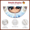 thumbnail image 6 of Lsque The Binding of Isaac Print Christmas Tree Skirt with Ties and Velcro,Xmas Holiday Decorations, Adjustable Tree Skirt-36", 6 of 6