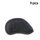 thumbnail image 2 of Cubiertas de palos de golf Accesorios de cubierta de cabeza de calavera Protector de cabezas de golf de PU a prueba de agua en paquete de bolsa Reemplazo para Dominant Negro 9 piezas Advancent OD003026-02B, 2 of 6