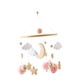 thumbnail image 1 of Móvil para cuna de bebé, campana para cama, juguete colgante, adornos de fieltro, decoración colgante para rosa, 1 of 9