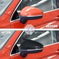 thumbnail image 3 of 1 Pair M Rearview Mirror Cover Side Reversing For Volkswagen VW Tiguan MK2 2017 - 2022 Rear View Mirror Trim Caps Gloss Black, 3 of 6
