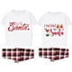 thumbnail image 4 of Pijamas navideños para parejas, conjuntos a juego, puse hombre de jengibre para Papá Noel, conjunto de pijamas cortos, 4 of 4