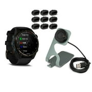 Garmin Descent Mk3i Watch Style-Dive Computer with Charger Stand and Port Plugs