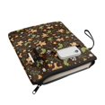 thumbnail image 3 of HELLHERO Polyester Book Cover Sleeve for Mother - Classic for Travel Book Protection, 8.66 x 11.42, Christmas Gingerbread Bag, 3 of 5