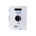 thumbnail image 2 of C2G 1000ft Cat6 Bulk Ethernet Cable-Stranded UTP In-Wall CM-Rated Gray TAA - bulk cable - 1000 ft - gray, 2 of 5