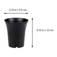 thumbnail image 2 of FENGGUIQU 10Ud Maceta Plástico Con Drenaje Para Plantas Suculentas Y Jardín, 2 of 8
