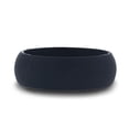 thumbnail image 3 of Matte Black Men's Silicone Ring - 8mm, 3 of 3