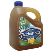 tradewinds green tea with honey brewed tea, 128 oz (pack of 4)