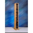 thumbnail image 1 of Wood Shed 109-4 Solid Oak Tower for CDs - Individual Locking Slots, 1 of 1