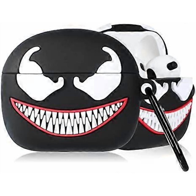 Case for Airpods 3 3rd Generation Cute Soft Silicone 3D Funny Fun Character for Air pod 3 (2021) Cover Kawaii Fashion Designer Cartoon Ring Kits Cases