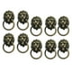 thumbnail image 1 of PAQUETE 10 Piezas Sunnimix tiradores de Armario aleación de zinc Diseño de cabeza antiguo 90x50 mm, 1 of 6