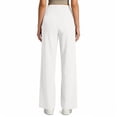 thumbnail image 4 of Mifsaly Running Pants Women High Waisted Wide Leg Yoga Pant Soft Comfortable Stretchy Gym Outdoor Hiking Athletic Workout Outfits with Pockets White,XL, 4 of 8