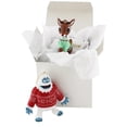 thumbnail image 3 of Kurt S. Adler Rudolph the Red-Nosed Reindeer Christmas Holiday Ornament Set Gift Boxed RU1222, 3 of 7