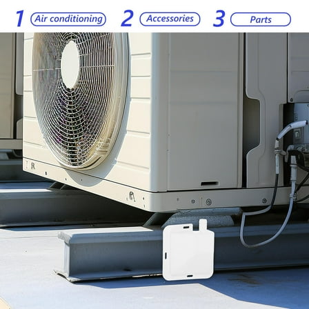OULII Plastic Air Conditioner Condensate Drain Pan with Easy Installation