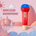 thumbnail image 6 of Hape: Mighty Echo Microphone - Red & Blue - Voice Amplifying & Singing Toy, Battery Free, Echo Effect, Music Instrument, Toddler & Kids Age 1+, 6 of 11
