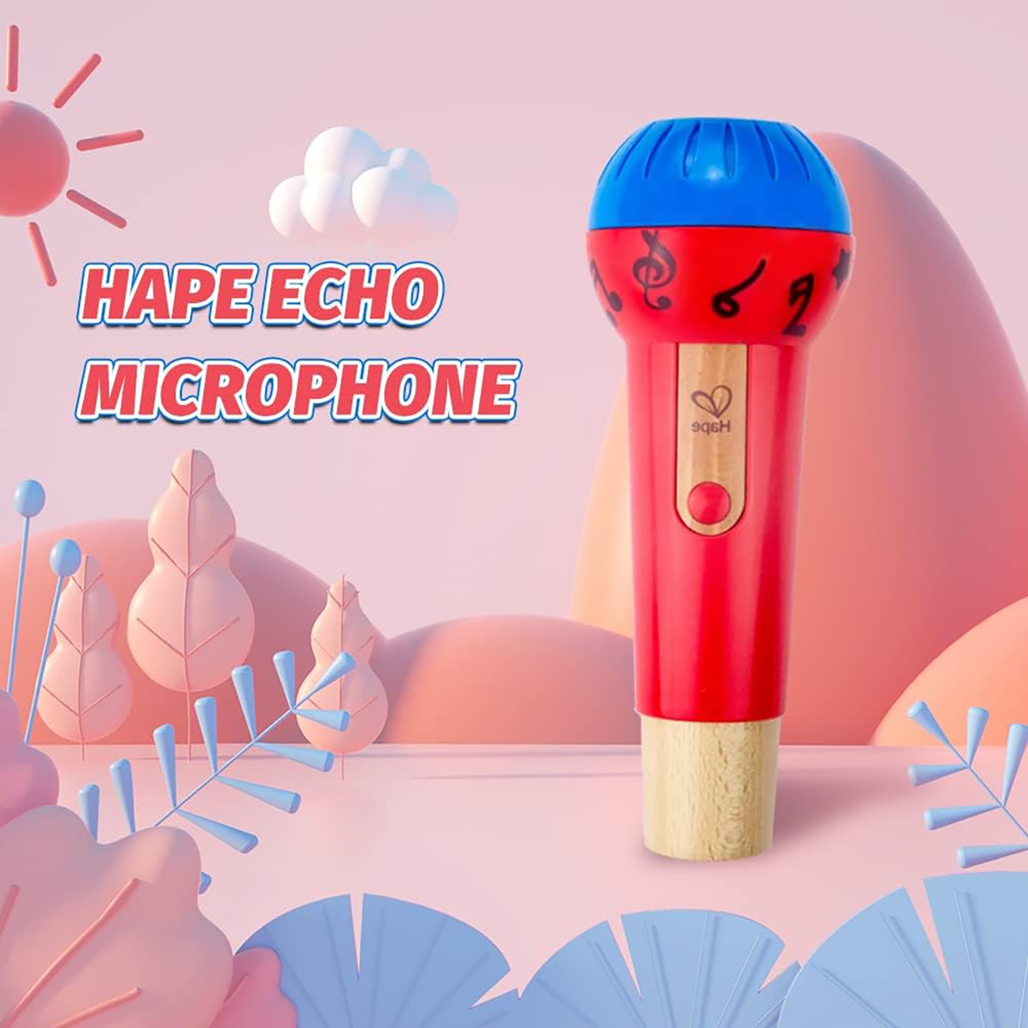 Hape Mighty Echo Microphone for Toddlers and Kids photo 6