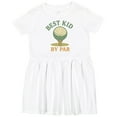 thumbnail image 3 of Inktastic Best Kid by Par Golf Ball Motif Girls Toddler Dress, 3 of 5