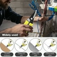 thumbnail image 5 of 8 Inch Multifunctional Tin Snips Practical Straight/Offset Metal Cutter Tool with Safety Lock Metal Cutting Shears for Aluminum Cardboard, 5 of 11