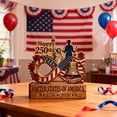 thumbnail image 2 of 2D Personalized 1776-2026 Semiquincentennial Wooden Standing Sign, USA Patriotic Home Decor, Independence Day Commemorative Gift for Patriots, 2 of 7