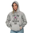 thumbnail image 5 of Fluff You Fluffin Kitty Cat Funny Pun Hoodie Sweatshirt Women Brisco Brands S, 5 of 6