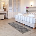 thumbnail image 4 of Ottomanson Non-Slip Hallway Runner Rug 20" x 59" Perfect for High Traffic Areas, Black Lines, 4 of 8
