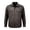 AB135 Brown, variant on Long Sleeve Shirts For Men Cotton-Linen Comfort Fit Spring Fall T-Shirts Mens Classic Collared Button Down Shirts For Outdoor Performance Brown Size Xl