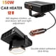 thumbnail image 3 of KAIYANG Calentador y descongelador portátil para automóvil de 12 V y 150 W, 2 en 1, ventilador de calentamiento o enfriamiento rápido, color negro, 24 V, 3 of 5