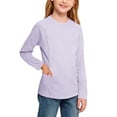 thumbnail image 4 of UQJfacai Girls Rash Guard Kids Swim Shirt UPF 50+ Short Sleeve Athletic Shirts Quick Dry Sun Shirt Tees with Pocekts 4-15 Years, 4 of 9