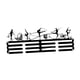 thumbnail image 2 of Colgador de medallas para colgar medallas, organizador de pared para dormitorio infantil, deportivo 30x1102cm, 2 of 6