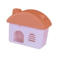 thumbnail image 5 of Fzaqwen Hamster Hide House Cage Small Animal Habitat for Dwarf Hamsters Rat Hedgehog Orange, 5 of 9