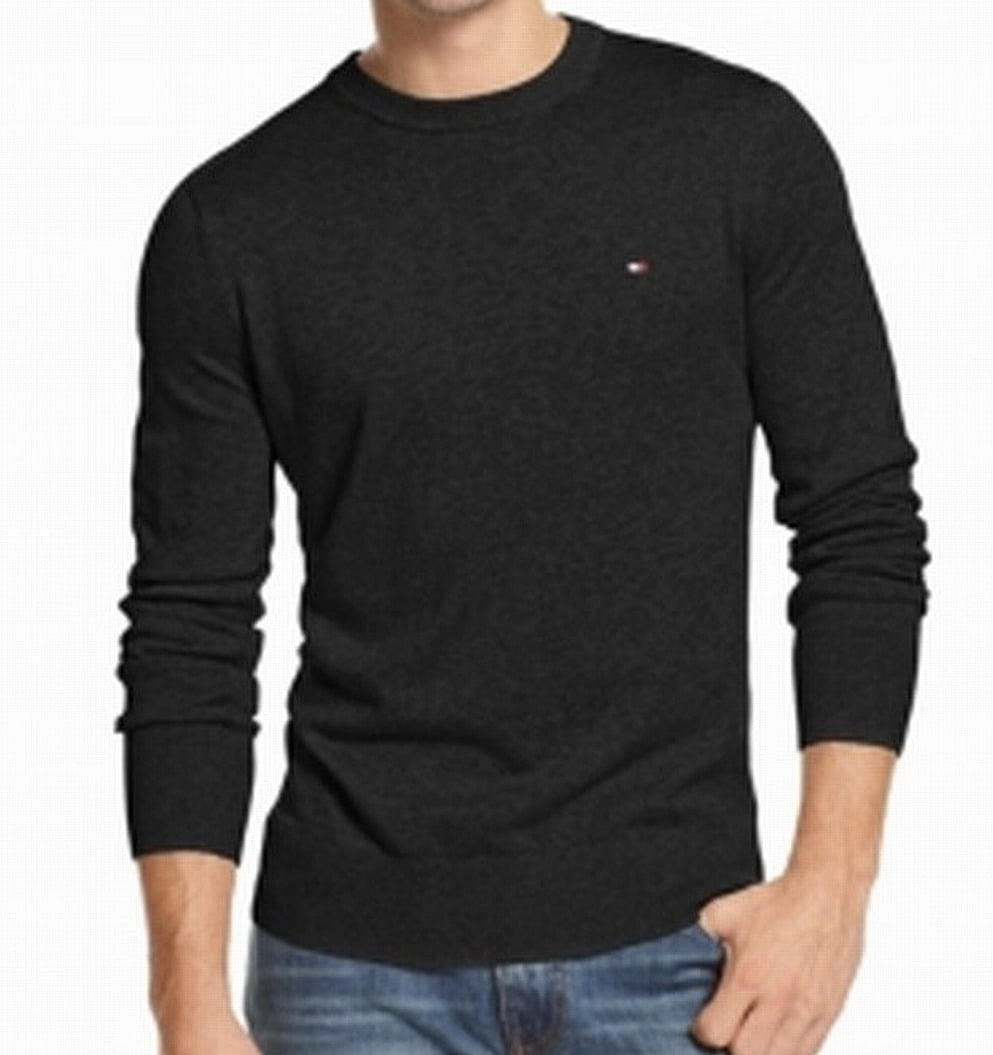 Tommy hilfiger long sleeve crew neck sweatshirt Clearance