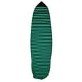 thumbnail image 2 of S SERENABLE Surfboard Sock Cover Portable Green and Black Stripes for Paddleboard Shortboard Lengt 9.2ft, 2 of 9