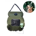 thumbnail image 5 of Cre-Heaven 20L Solar Heated Shower Bag Display Temperature Foldable Portable Bathing Water Bag Outdoor Camping Hiking Equipment, 5 of 7