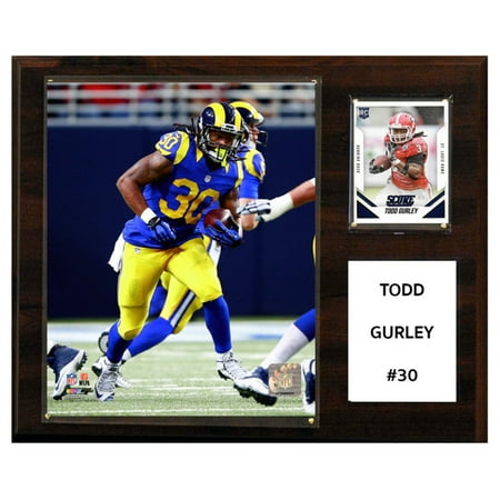 - C&I Collectables NFL 12x15 Todd Gurley St. Louis Rams Player Plaque