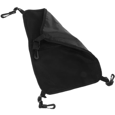 Milisten Bag for Surfboards Mesh Bag Black Nylon 1Set 16.90X11.79In