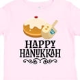 thumbnail image 4 of Inktastic Happy Hanukkah Dreidel Donut Boys or Girls Toddler T-Shirt, 4 of 5