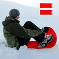 thumbnail image 1 of RuiJiao Clearance Snow Carpet Sled Roll Up Flying Carpets Sled Lightweight Snow Sledges Portable Snow Rolling For Children Adults Ski Board With Handles, 1 of 5