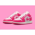thumbnail image 1 of A i r-Jor-dan 1 Low Shoes Pink Foam White Big Kids (GS) Size 4Y-7Y Valentine’s Day, 1 of 6
