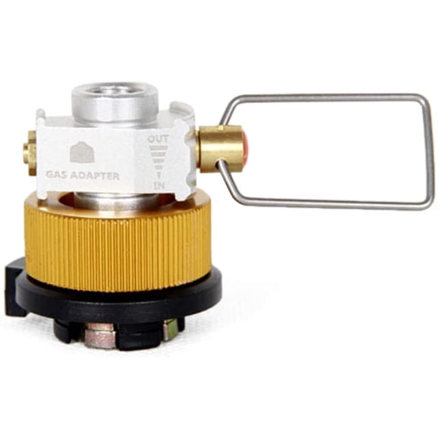 Lixada Gas Saver Plus, Gas Convertor Shifter, Refill Flat Tank, Conversion Adapter, Camping Gas Adaptor Valve, for Nozzle Bottle Type/Butane Gas Cartridge/Lindal Valve Canister