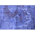 thumbnail image 1 of Ahgly Company Indoor Rectangle Oriental Blue Industrial Area Rugs, 2' x 5', 1 of 4