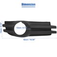 thumbnail image 4 of 5113232AA Front Right Passenger Side Fog Light Grille Cover Trim for Dodge Grand Caravan 08-10, 4 of 6