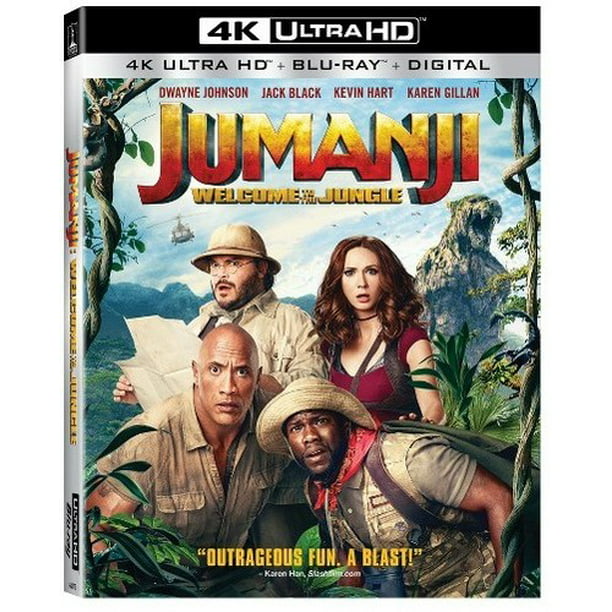 Karen Gillan Porn Fiction - Jumanji: Welcome to the Jungle (4K Ultra HD + Blu-ray) - Walmart.com
