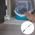 thumbnail image 3 of Cat Litter Scoop telescópico Long Many Long Metal Cat Scooper Supplies (mango negro), 3 of 6