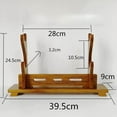 thumbnail image 3 of Samurai Sword Display Wood Katana Stand Holder 2 Rack Bracket Katana Sword Layers, 3 of 9