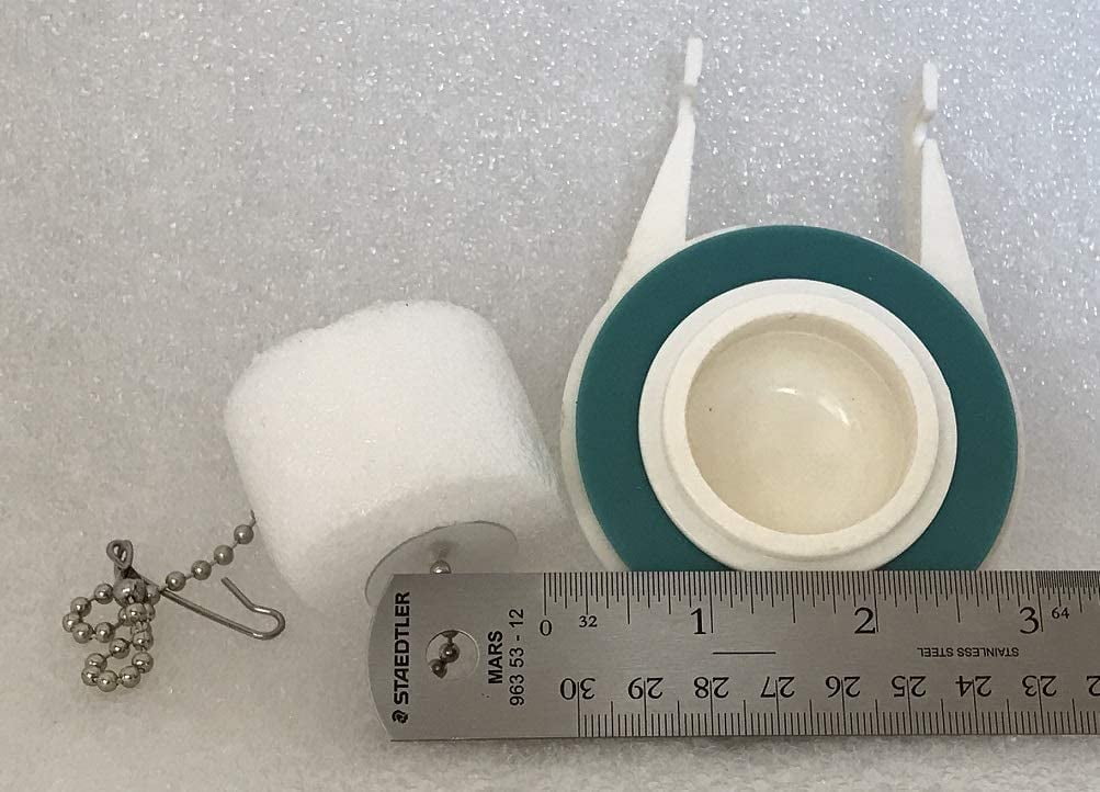 Toto Two inch one piece toilet Flapper Valve with float.